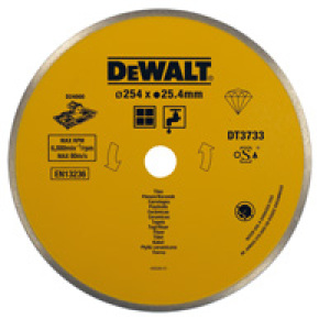 Dewalt Tarcza diamentowa do płytek ceramicznych 250x25,4mm DT3733 1