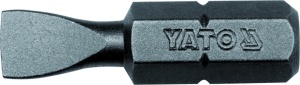 Yato Końcówka wkrętakowa płaska S6 1/4x25mm YT-7804 1