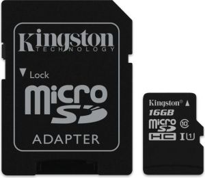 Karta Kingston MicroSDHC 16 GB Class 10  (SDC1016GB) 1