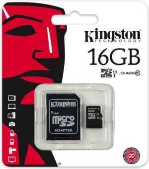Karta Kingston MicroSDHC 16 GB Class 10  (SDC1016GB) 3