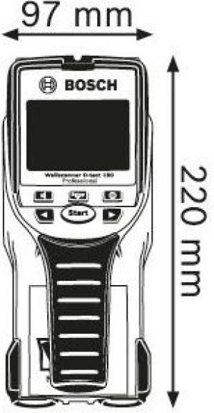 Bosch Detektor D-tect 150 Wallscanner (0.601.010.005) 5