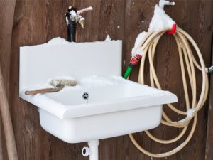 Zlewozmywak ABU-Plast Zlew gospodarczy Compakt 55x45cm Biały (6000901 0099) 3