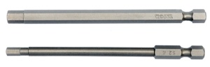 Yato Końcówki wkrętakowe Hex tamperproof 4x100mm 6x100mm 1/4 2szt. (YT-0495) 1
