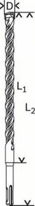 Wiertło Bosch do betonu SDS+ 12mm  (1618596182) 4