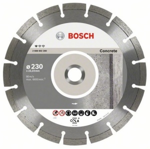 Bosch Tarcza tnąca diamentowa Standard for Concrete 115x22x1,6mm (2.608.602.196) 1