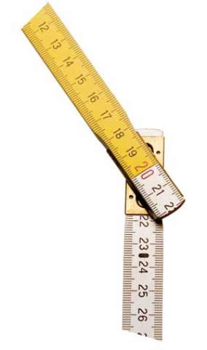 Stanley Miara składana drewniana biało-żółta 2m 17mm (35-458) 5