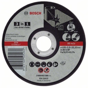 Bosch Tarcza 3 w 1 115x22x2,5mm 2608602388 1