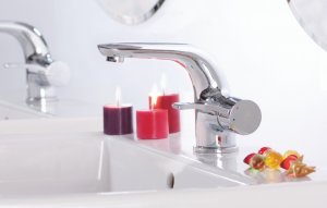 Bateria umywalkowa KFA Malachit stojąca chrom (4402-811-00) 3