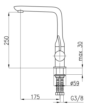 Bateria kuchenna KFA Malachit stojąca chrom (4403-915-00) 2