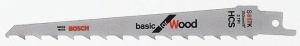 Bosch Brzeszczot do piły szablastej Basic for Wood 150x19x1,25mm S617K 5szt. - 2608650677 1