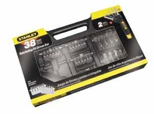 Stanley Wkrętak Basic z wymiennymi końcówkami 38szt. (63-038) 2
