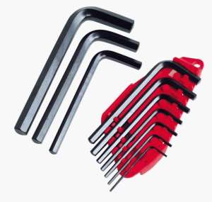 Stanley Zestaw kluczy imbusowych hex typ L 1,5-10mm 10szt. (69-253) 2