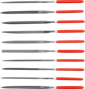 Yato Pilniki iglaki do metalu 180x85x5mm 10szt. (YT-6165) 1