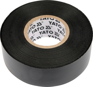 Yato Taśma elektroizolacyjna 12mm x 0,13mm 10m czarna (YT-8152) 1