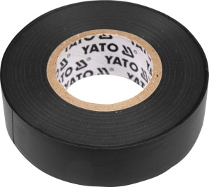 Yato Taśma elektroizolacyjna 19mm x 0,13mm 20m czarna (YT-8165) 1