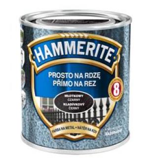 Hammerite Prosto na Rdzę farba do metalu efekt młotkowy brązowy 0,25L 1