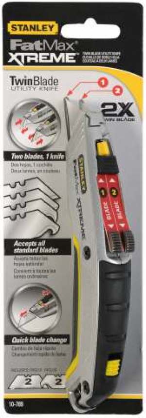 Stanley Nóż FatMax z podwójnym ostrzem Xtreme TwinBlade 180mm (10-789) 8