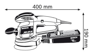 Szlifierka Bosch GEX 125 AC 2