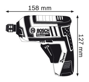 Bosch Wkrętarka akumulatorowa GSR Mx2Drive Professional 3,6V 10Nm (0.601.9A2.101) 2