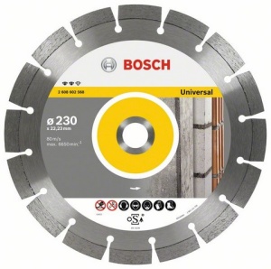 Bosch Tarcza tnąca diamentowa Expert for Universal 230x22x2,4mm 2608602568 1
