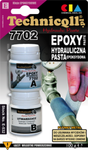 Technicqll Pasta epoksydowa hydrauliczna Epoxy Hydraulic 7702 100g (E-532) 1