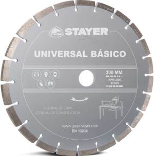 Stayer Tarcza diamentowa segmentowa do betonu Universal Basic 115x22,2mm STA-D115UB 1
