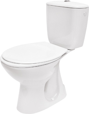 Zestaw kompaktowy WC Cersanit Zestaw kompaktowy WC President spłuczka + deska (K08-029) 1