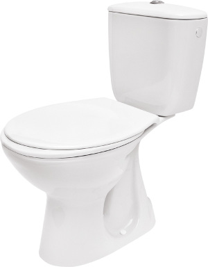 Zestaw kompaktowy WC Cersanit President 64.5 cm cm biały (K08-048) 1
