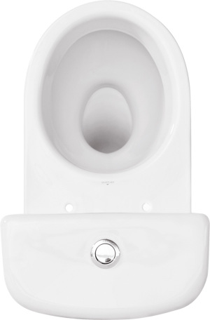 Zestaw kompaktowy WC Cersanit Merida 62.5 cm cm biały (K03-014) 2
