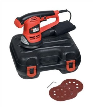 Szlifierka Black&Decker  125mm 480W Mimośrodowa KA191EK 2