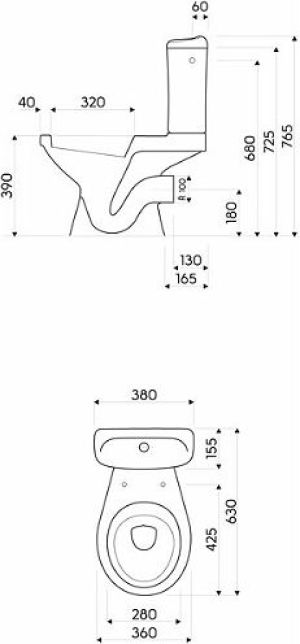 Miska WC Koło  (M13200000) 2