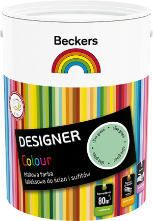 BECKERS Designer Colour farba do wnętrz emulsja lateksowa vanilla cream 2,5L 1