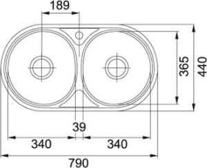 Zlewozmywak Franke  Baltic BTN 620 stal szlachetna (101.0056.786) 2