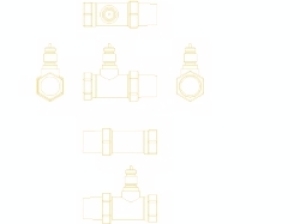 Danfoss Zawór termostatyczny prosty 1/2" (013G3904) 2