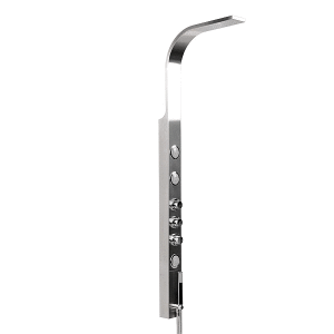 Zestaw prysznicowy Deante Toscano z baterią termostatyczną stal nierdzewna (NOT 051K) 2