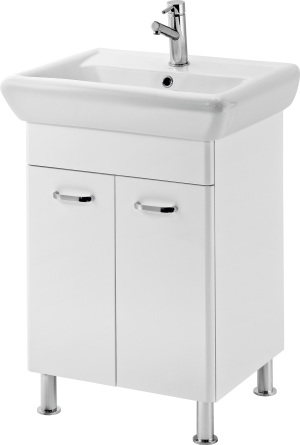 Cersanit Szafka podumywalkowa Alpina 50cm biały połysk (S516-011-DSM) 1