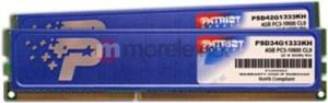 Pamięć Patriot Signature, DDR3, 4 GB, 1333MHz, CL9 (PSD34G1333KH) 1