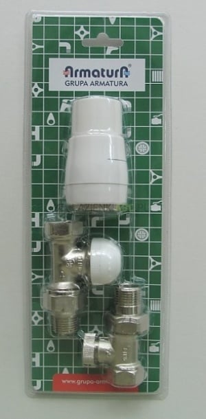 KFA Zestaw termostatyczny prosty 1/2" 757-000-07-BL 1