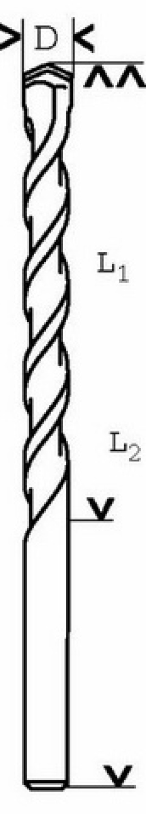 Wiertło Bosch do betonu walcowe 14mm (2608597669) 2