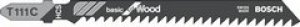 Bosch Brzeszczot do wyrzynarek Basic for Wood 100mm T 111 C 2608630033 1