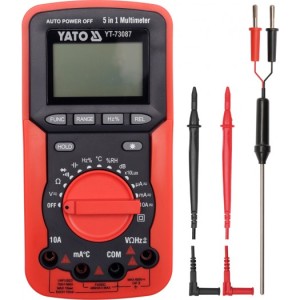 Yato Miernik elektryczny multimetr 5w1 (YT-73087) 1