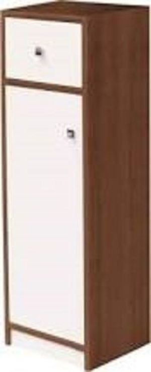 Cersanit Półsłupek Tina 35cm biały + brąz (S517-006) 1