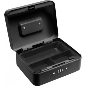 Vorel Kasetka na pieniądze czarna kluczyk 200x160x90mm (78624) 2