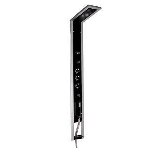 Zestaw prysznicowy Deante Jaguar Industrio z baterią czarny (NQI 351T) 3