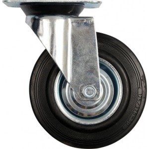 Vorel Kółko skrętne z czarną gumą 125mm (87313) 1