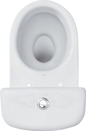 Zestaw kompaktowy WC Cersanit Merida 62.5 cm cm biały (K03-006) 2