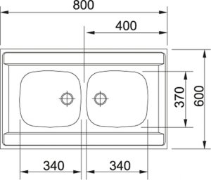 Zlewozmywak Franke  Daria DSL 720 T ECO stal szlachetna len (103.0205.571) 2