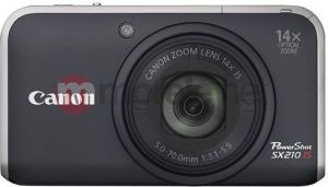 Aparat cyfrowy Canon PowerShot SX210 IS Czarny 1