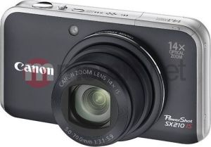 Aparat cyfrowy Canon PowerShot SX210 IS Czarny 4