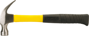 Topex Młotek stolarski rączka z tworzywa sztucznego 450g 395mm (02A704) 1